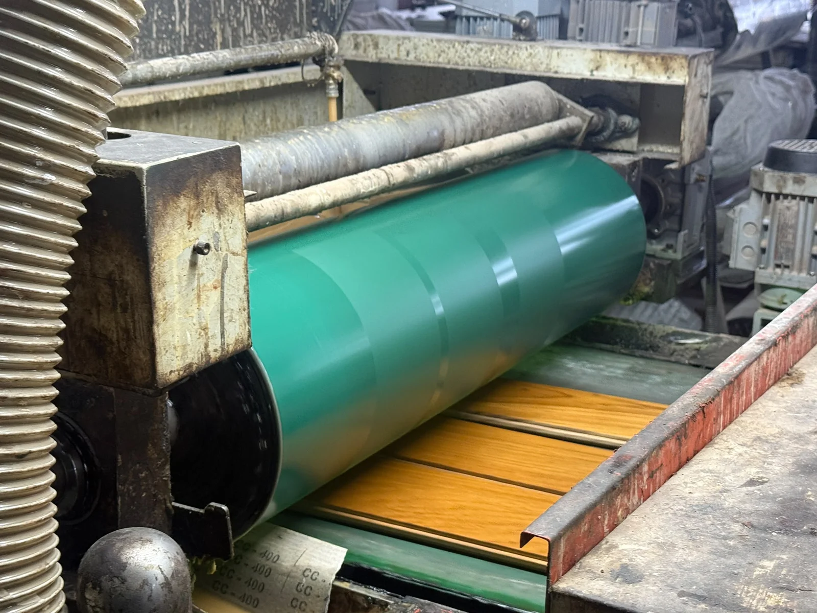 Roller coating