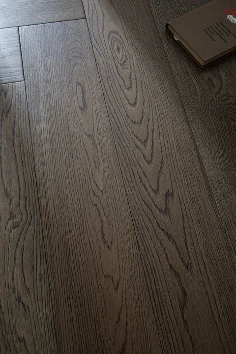 Burnished Java Herringbone engineered oak flooring, product photograph 21