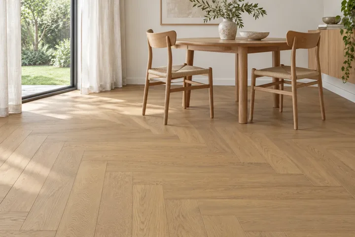 Latte Tan Herringbone · AI room inspiration